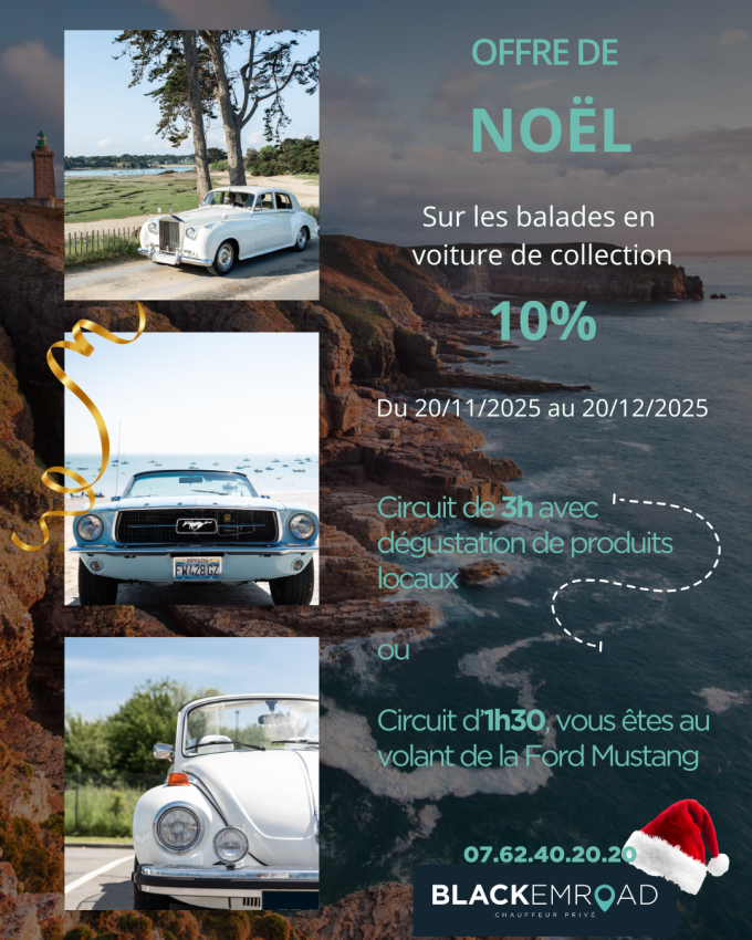 offre de noel, coffret cadeau, noel à st malo, cadeau original, blackemroad, bretagne